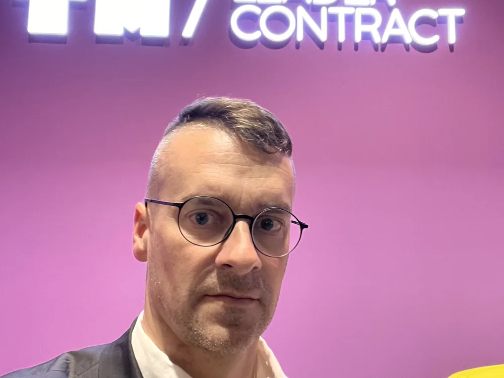 David Ertler at the Salone del Mobile 2023 in Milan
